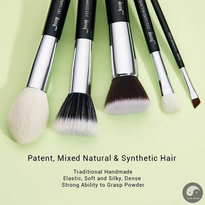 Perfect Brushes 15pcs Professional Makeup Brushes Brush set Beauty Tools Make up Foundation Powder natural-synthetic hair-Health Wisdom™