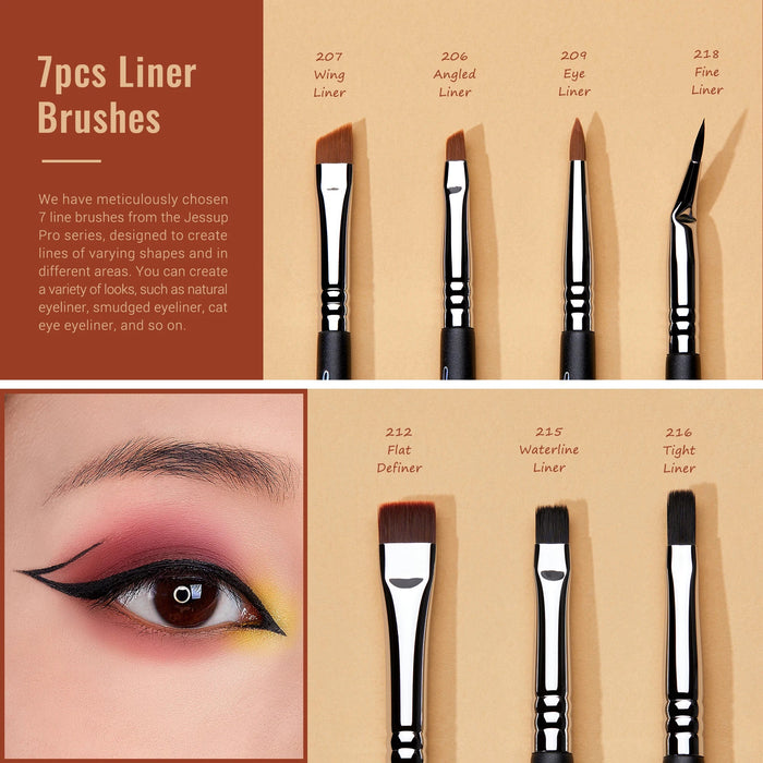 Perfect Eye Makeup Brushes Set,Professional Makeup Brush,Synthetic Eye Blending Brush Eyeshadow Brush Eyebrow Crease Shader T341
