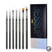 Perfect Eye Makeup Brushes set Professional Eye Blending Brush Synthetic Blends Shadow Crease Pencil Smoky T338-Health Wisdom™