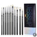 Perfect Eye Makeup Brushes set Professional Eye Blending Brush Synthetic Blends Shadow Crease Pencil Smoky T338