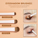 Perfect Eye Makeup Brushes set,10pcs-14PCS Eyeshadow brushes set Eyebrow Eyeliner Blending Concealer Highlighter Brush Light Grey