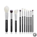 Perfect Makeup Brushes Set 10pcs Make up Brush Natural-Synthetic Beauty Tools kit Foundation Powder Definer Shader Liner Natural-Health Wisdom™