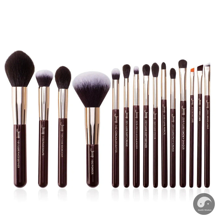 Perfect Makeup Brushes Set 15-25pcs Makeup Brush Eyeshadow Blending Powder Foundation Blusher Concealer Cosmetics Storage Box