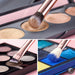 Perfect Makeup Brushes Set 15pcs Make up Brush Tools kit Eye Liner Shader natural-synthetic hair Rose Gold/Black T157
