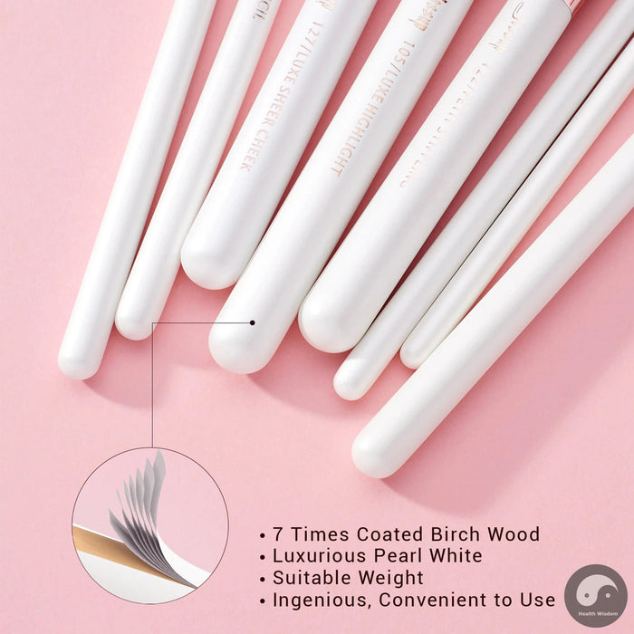 Perfect Makeup Brushes Set 8pcs Make up brush Natural-synthetic Powder Foundation Highlighter Concealer Eyeshadow Wing Liner