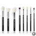 Perfect Makeup Brushes Set 8pcs Make up brush Natural-synthetic Powder Foundation Highlighter Concealer Eyeshadow Wing Liner-Health Wisdom™