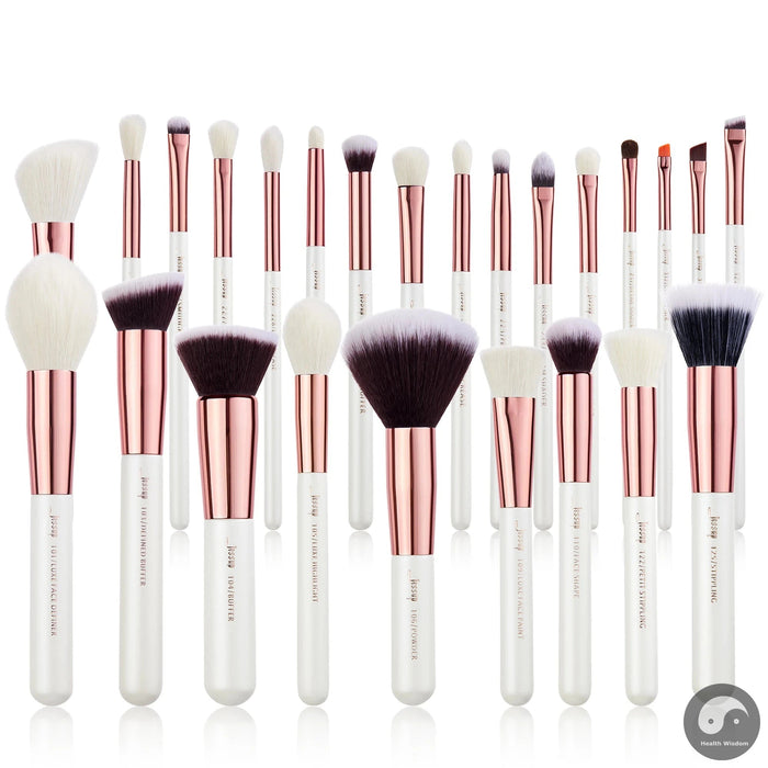 Perfect Makeup brushes 6- 25pcs Make up Brush set Professional Natural Synthetic Foundation Powder Contour Blending Eyeshadow
