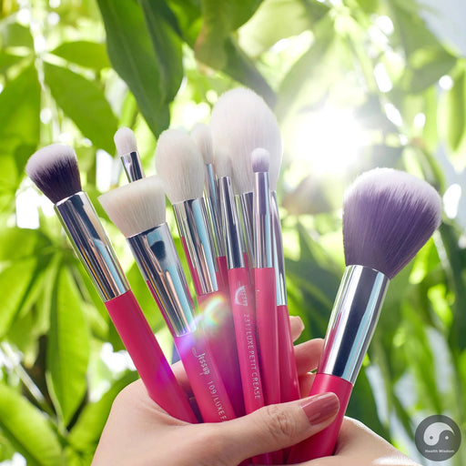Perfect Makeup brushes set ,6- 25pcs Make up Brush Professional ,Natural-Synthetic Foundation Powder Blending Eyeshadow T195-Health Wisdom™