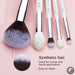Perfect Makeup brushes set Pearl White/Silver Beauty Foundation Powder Eyeshadow Make up Brushes High quality 6pcs-25pcs