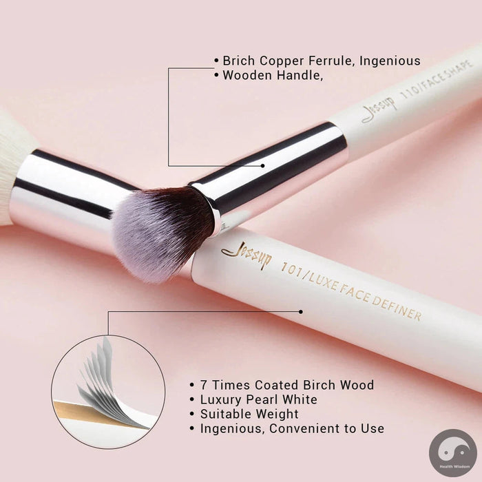Perfect Professional Makeup Brushes Set Beauty Make up Brush Tools Foundation Powder Natural-Synthetic Hair Natural Brushes Kits-Health Wisdom™