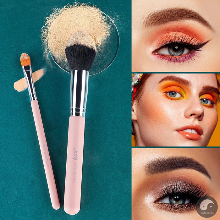 Perfect Professional Makeup Brushes Set Powder Foundation Eyeshadow Eyeliner Lip Brush Tool Kit Make Up Cosmetic Tools,15pcs T094