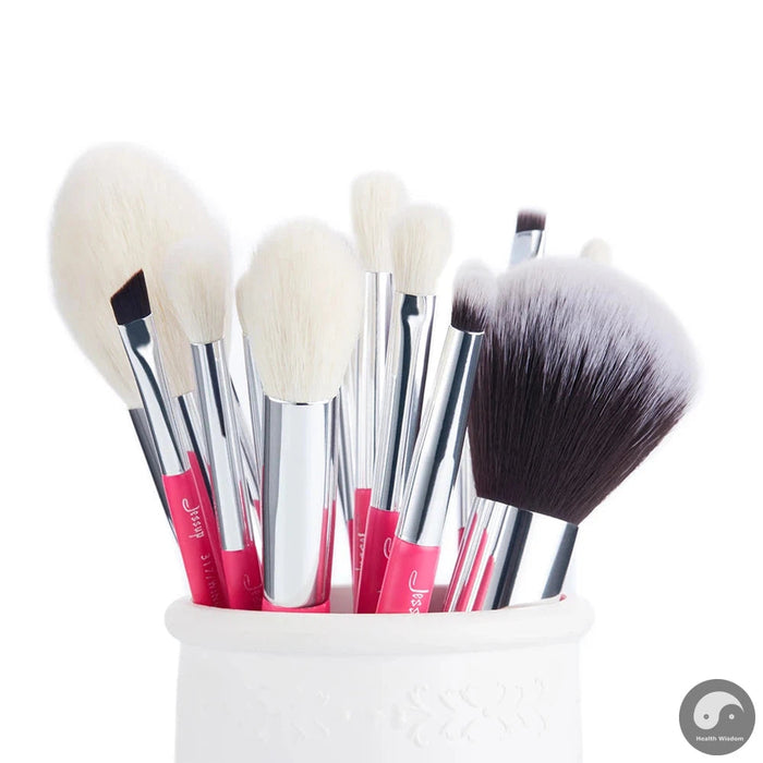 Perfect Professional Makeup Brushes Set natural-synthetic hair Make up Brush Tool kit Foundation Powder Pencil-Health Wisdom™