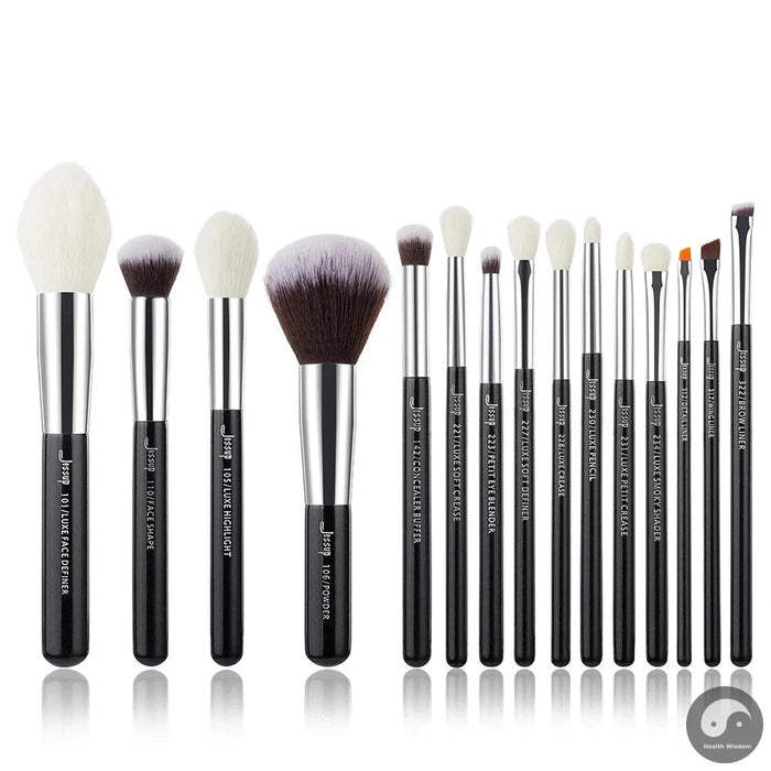 Perfect Professional Makeup Brushes Set natural-synthetic hair Make up Brush Tool kit Foundation Powder Pencil