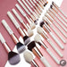 Perfect Professional Makeup brushes set ,6- 25pcs Makeup brush Natural Synthetic Foundation Powder Highlighter Pearl White T215-Health Wisdom™