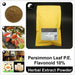 Persimmon Leaf Extract Powder, Diospyros Kaki P.E., Flavonoid 10%, Shi Ye