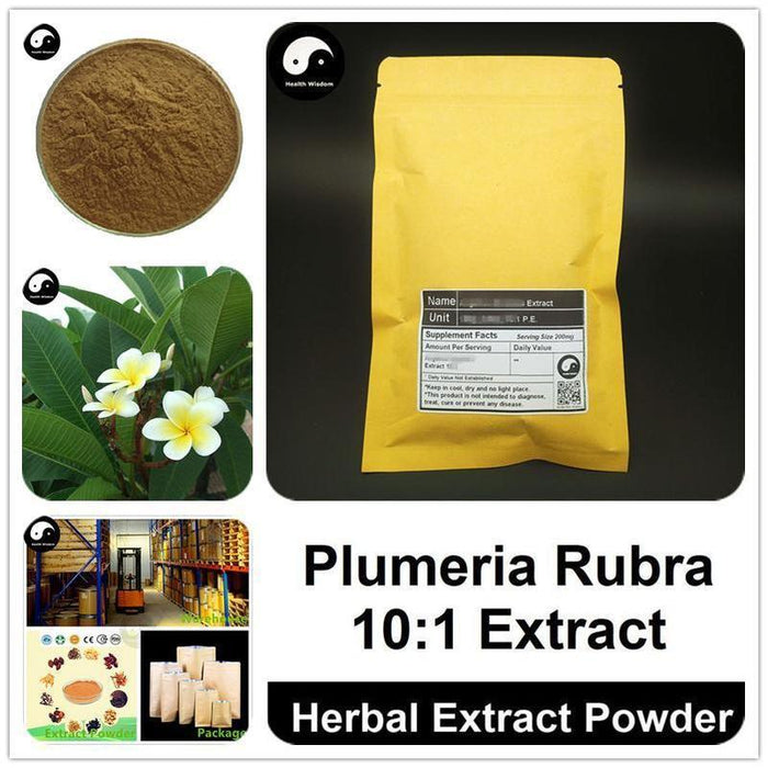Plumeria Rubra Extract Powder, Plumeria Rubra Flower P.E. 10:1, Plumericin, Ji Dan Hua