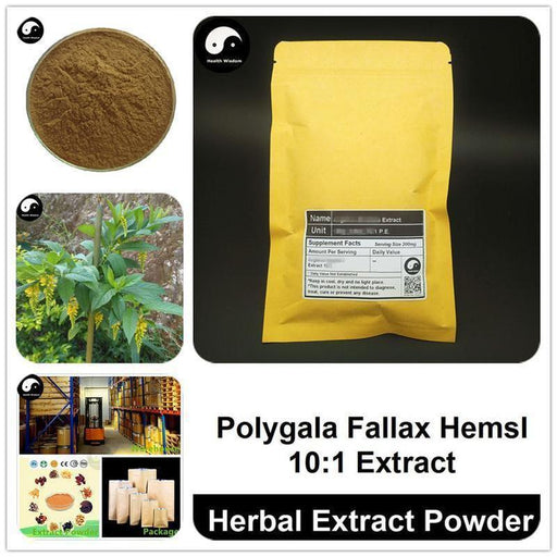 Polygala Fallax Hemsl Extract Powder, Polygala P.E. 10:1, Huang Hua Dao Shui Lian-Health Wisdom™