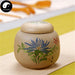 Pottery Loose Leaf Tea Storage 50g 茶叶罐 菊-Health Wisdom™