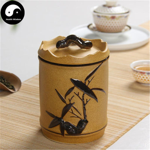 Pottery Loose Leaf Tea Storage 茶叶罐-Health Wisdom™