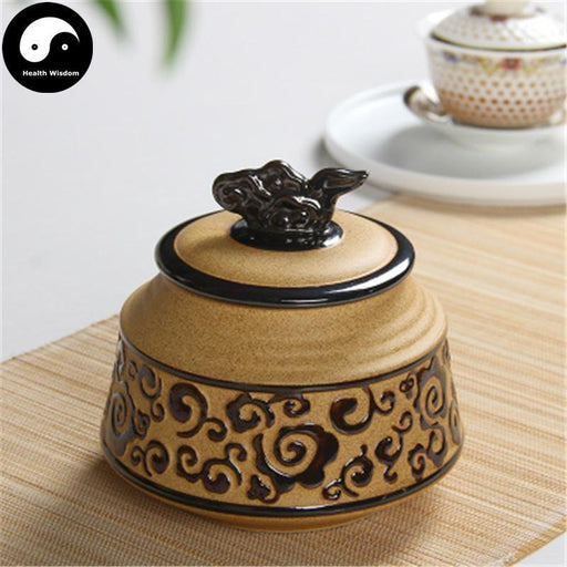 Pottery Loose Leaf Tea Storage 茶叶罐-Health Wisdom™