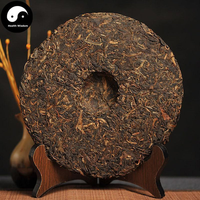 Pu erh Cake Tea 357g,Aged Raw Puer 印级普洱茶-Health Wisdom™