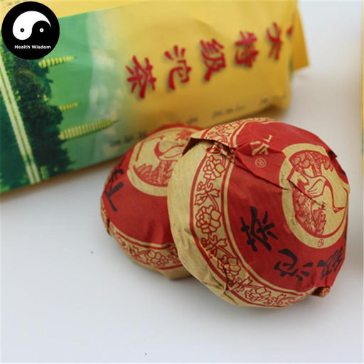 Pu erh Tea 100g,Xia Guan Raw Tuo Puer Cha 下关沱茶2013-Health Wisdom™