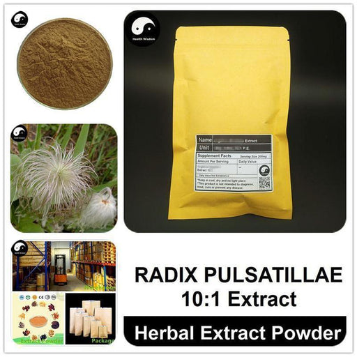 RADIX PULSATILLAE Extract Powder, Pulsatilla Chinensis P.E. 10:1, Bai Tou Weng-Health Wisdom™