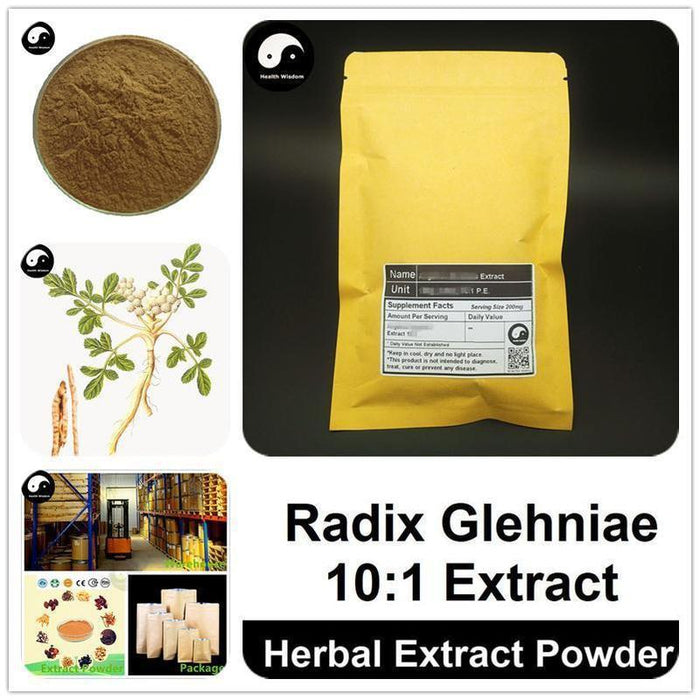 Radix Glehniae Extract Powder, Coastal Glehnia Root P.E. 10:1, Bei Sha Shen-Health Wisdom™