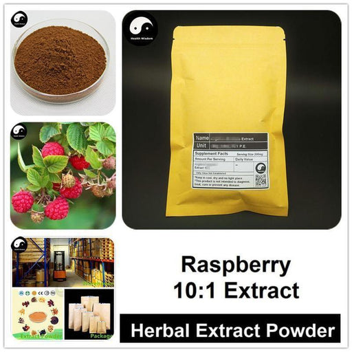 Raspberry Extract Powder 10:1, Vaccinium Myrtillus P.E., Fu Pen Zi