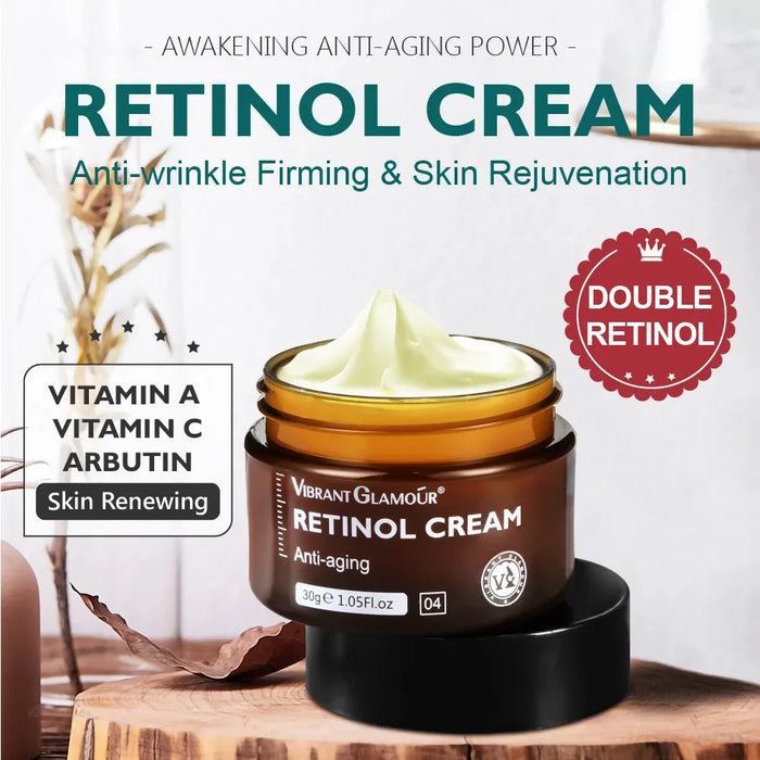 Retinol Face Cream Women Skincare Product Anti-Aging Remove Wrinkle Whitening Cream Brightening Moisturizing Facial Skin Care-Health Wisdom™