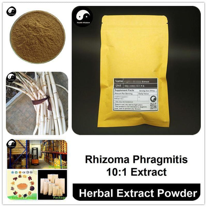 Rhizoma Phragmitis Extract Powder, Common Reed Rhizome P.E. 10:1, Lu Zhu Gen