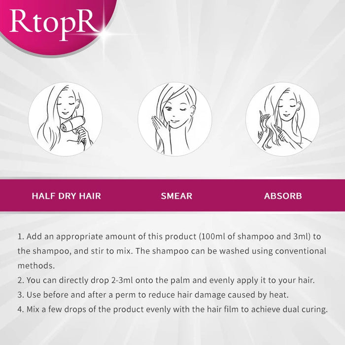 RtopR Prevent Hair Loss Oil Essential Moroccan Oil Beauty Health Damaged Hair Growth Repair Product Alopecia Liquid Scalp Treatm