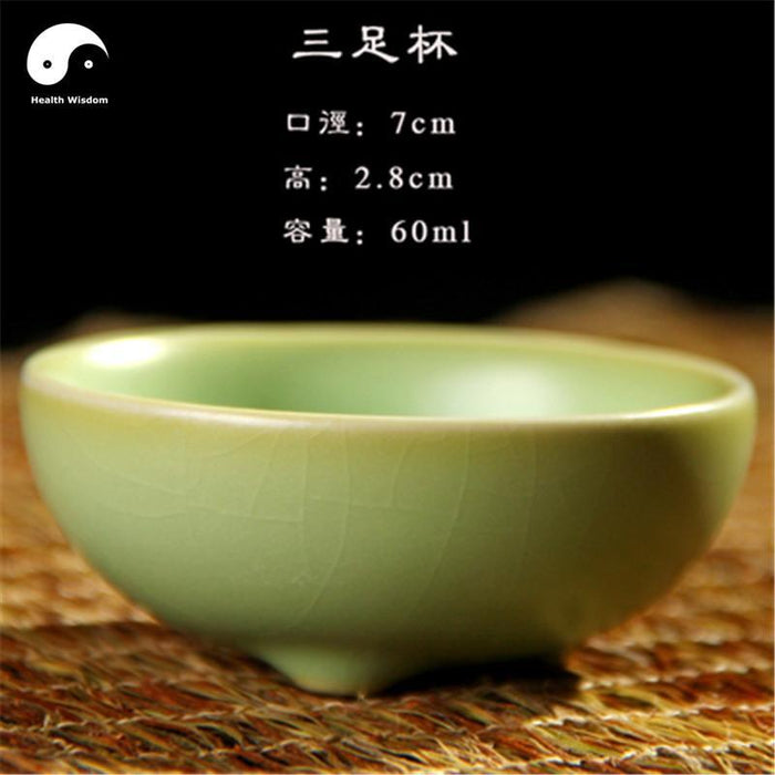 Ru Ceramic Tea Cups 2pcs-Health Wisdom™