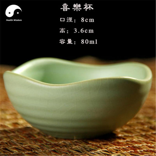 Ru Ceramic Tea Cups 2pcs-Health Wisdom™