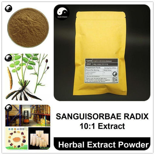 SANGUISORBAE RADIX Extract Powder, Sanguisorba Root P.E. 10:1, Di Yu-Health Wisdom™