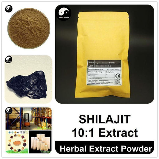 SHILAJIT Extract Powder, SHILAJIT Asphaltum P.E. 10:1, Mumio, Xi Lai Zhi-Health Wisdom™