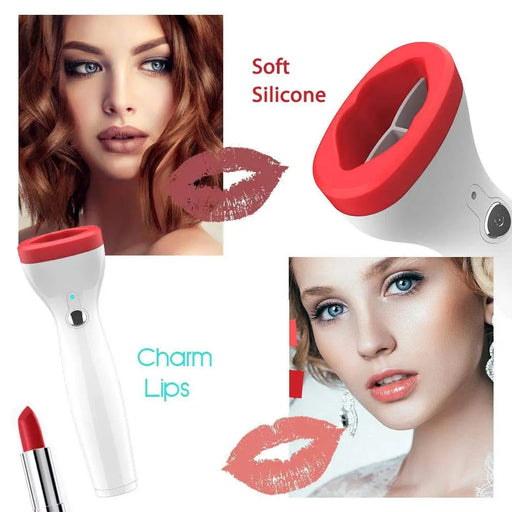 Silicone Lip Plumper Device Automatic Lip Plumper Electric Plumping Device Beauty Tool Fuller Bigger Thicker Lips for Women-Health Wisdom™