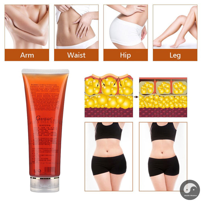 Slimming Gel Massager Weight Fat Burning Loss Ultrasonic Massage Gel RF Cavitation Body Leg Waist Effective Anti Cellulite