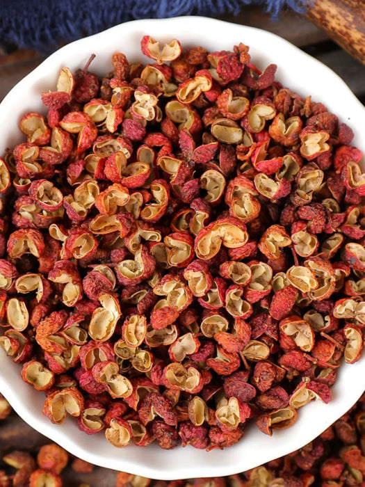 Spice Hua Jiao 花椒, Pericarpium Zanthoxyli, Red Pricklyash Peel, Chuan Jiao, Shu Jiao-Health Wisdom™