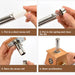 Steel Automatic Pusher Simple Moxibustion Accessories Moxa Stick Roll Tool