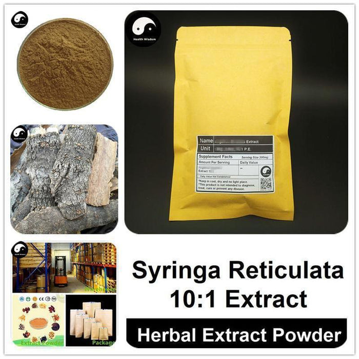 Syringa Reticulata Extract Powder, Syringa Reticulata Bark P.E. 10:1, Bao Ma Ding Xiang