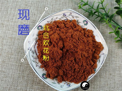 TCM Herbs Powder Bei He Huan Hua 北合欢花, Flos Albizziae, Albizia Flower-Health Wisdom™