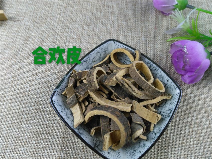 TCM Herbs Powder He Huan Pi 合欢皮, Cortex Albizziae, Silktree Albizzia Bark-Health Wisdom™