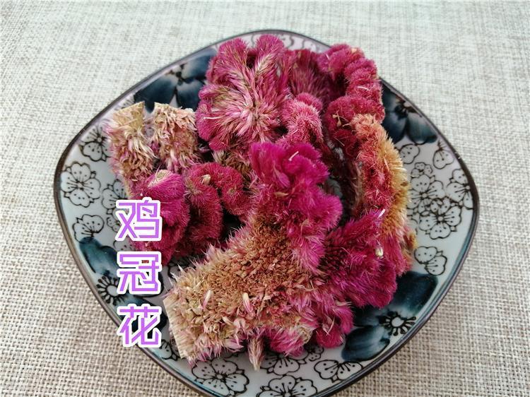 TCM Herbs Powder Ji Guan Hua 鸡冠花, Cockscomb Flower, Flos Celosiae Cristatae-Health Wisdom™