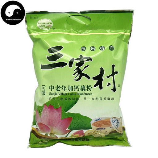 TCM Herbs Powder Lotus Root Starch Ou Fen 藕粉, Chinese Lotus Roots Calcium Powder