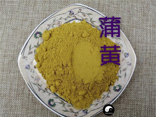 TCM Herbs Powder Pu Huang 蒲黄, Pollen Typhae, Cattail Pollen, Typha Angustifolia-Health Wisdom™
