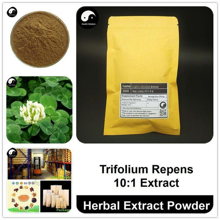 Trifolium Repens Extract Powder, White Clover P.E. 10:1, Bai Che Zhou Cao-Health Wisdom™