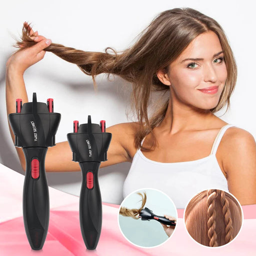 USB Electric Hair Braider Automatic Twist Braider Knitting Device Hair Braider Machine Braiding Hairstyle Hair Styling Tools-Health Wisdom™