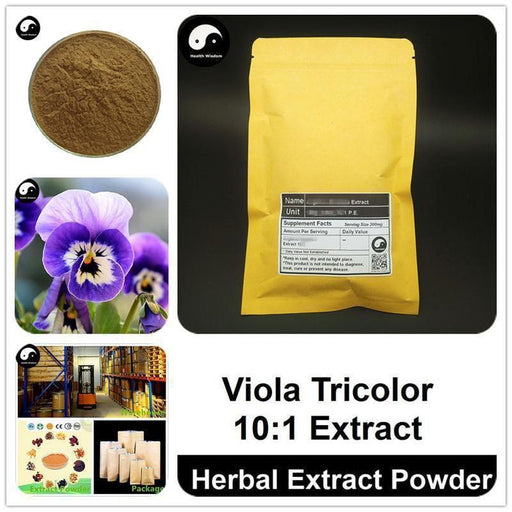 Viola Tricolor Extract Powder, Pansy P.E. 10:1, San Se Jin-Health Wisdom™