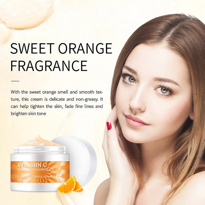 Vitamin C Essence Moisturizing Whitening Cream Anti Wrinkle Eye Cream Care Firming Nourishing Korean Cosmetics Skin Care Set-Health Wisdom™